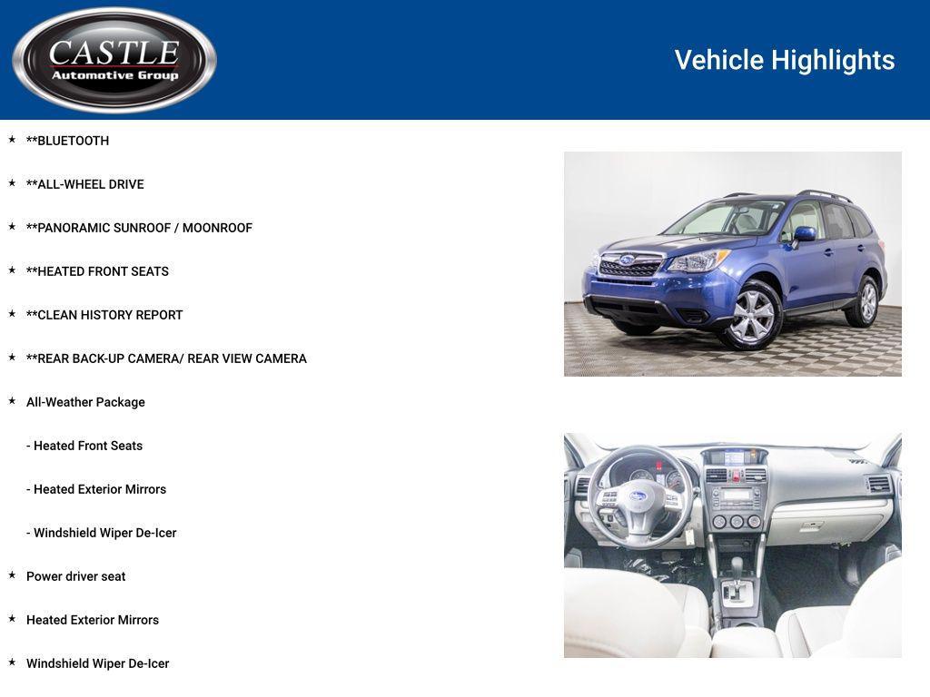 used 2014 Subaru Forester car, priced at $11,477