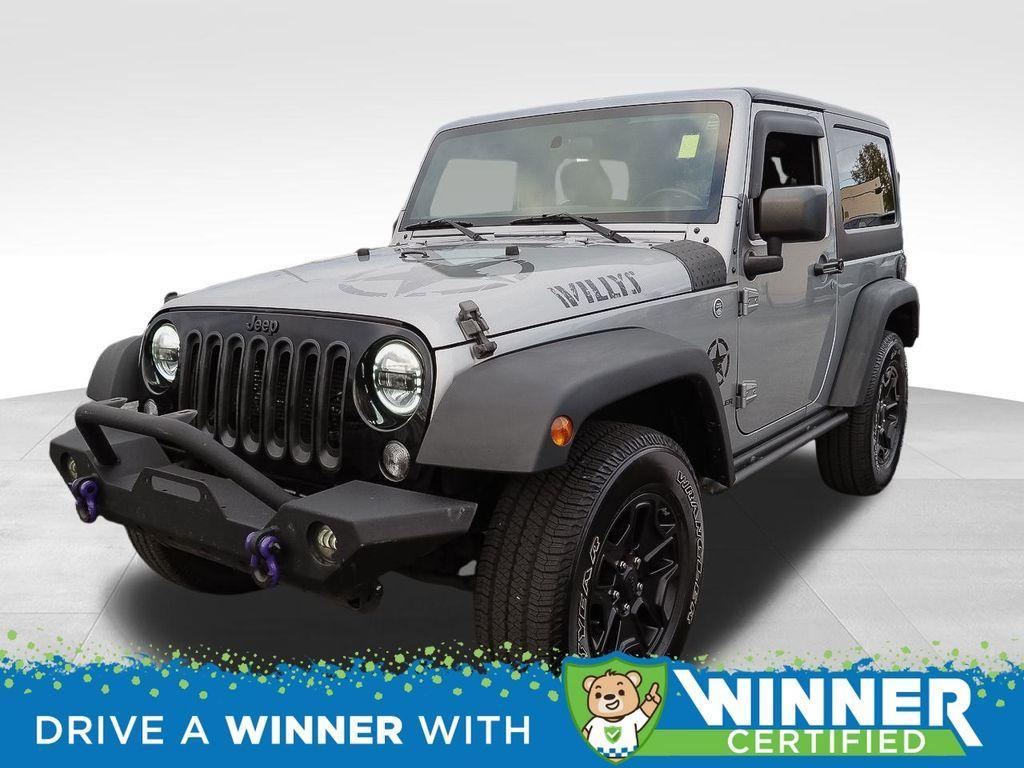 used 2015 Jeep Wrangler car, priced at $12,684