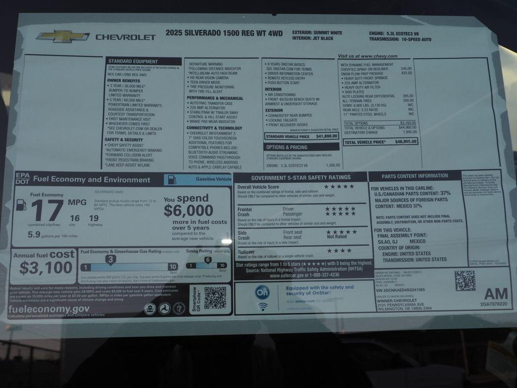 new 2025 Chevrolet Silverado 1500 car, priced at $38,205