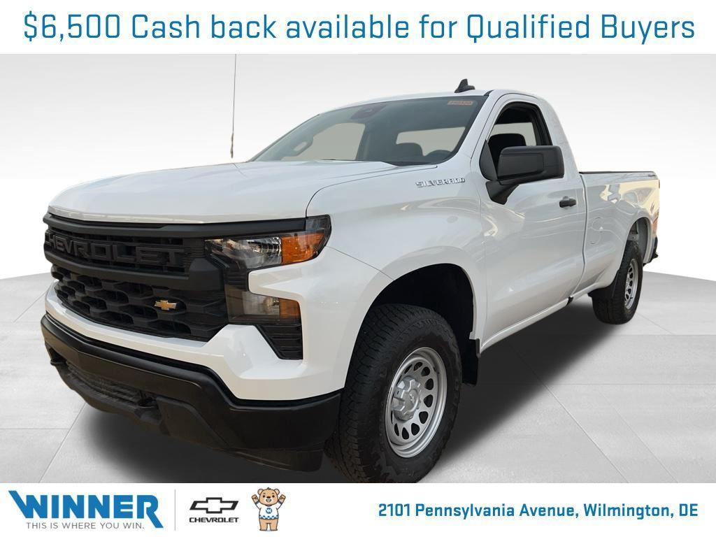 new 2025 Chevrolet Silverado 1500 car, priced at $37,455