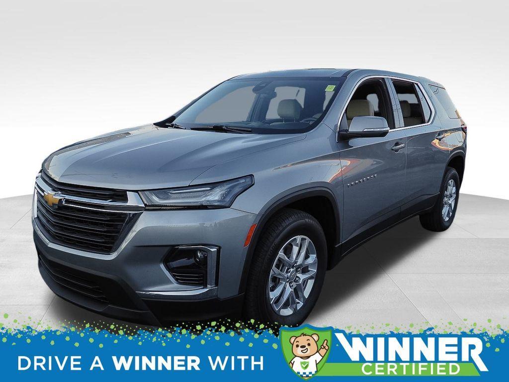 used 2023 Chevrolet Traverse car, priced at $28,615