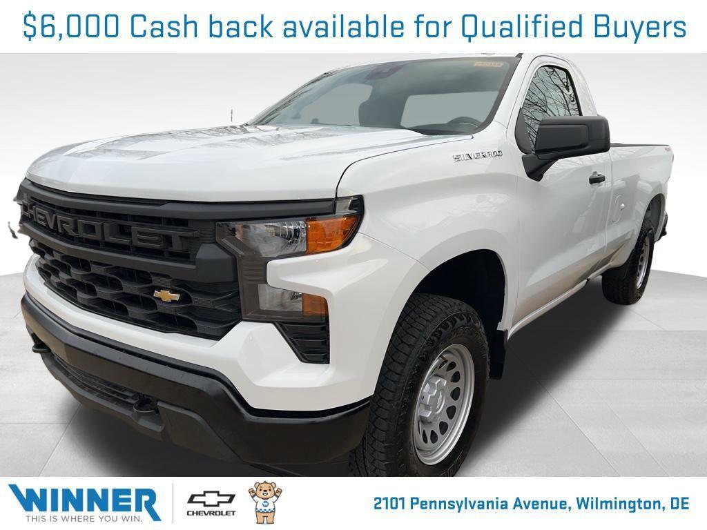 new 2025 Chevrolet Silverado 1500 car, priced at $37,955