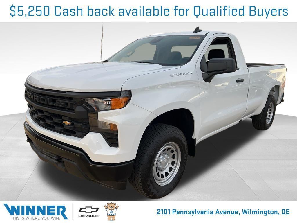 new 2025 Chevrolet Silverado 1500 car, priced at $38,705
