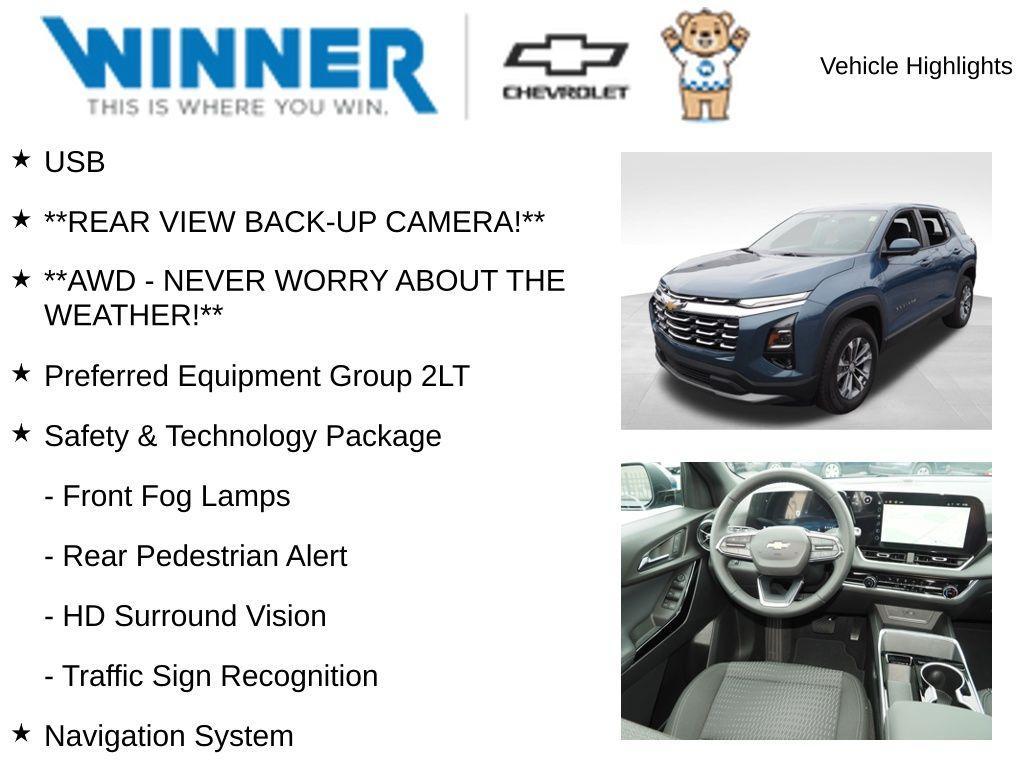 used 2025 Chevrolet Equinox car, priced at $34,565