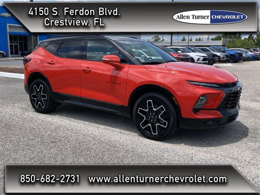 used 2025 Chevrolet Blazer car, priced at $39,990