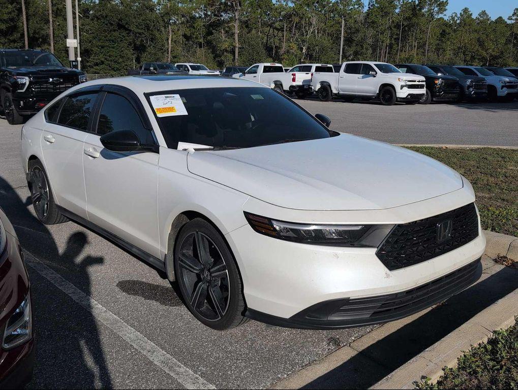 used 2023 Honda Accord Hybrid car, priced at $26,700