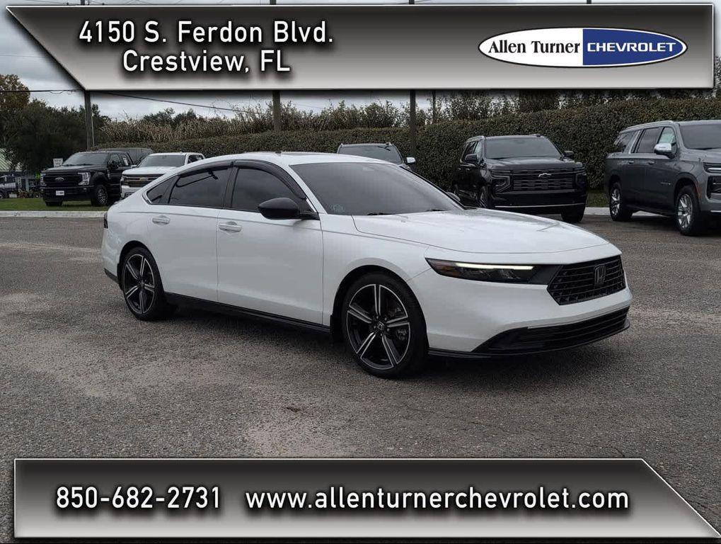 used 2023 Honda Accord Hybrid car, priced at $26,700