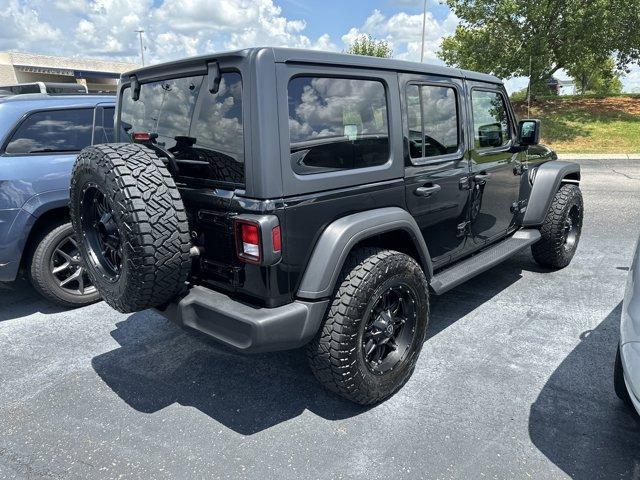 used 2021 Jeep Wrangler Unlimited car, priced at $32,895