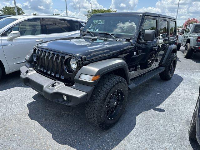 used 2021 Jeep Wrangler Unlimited car, priced at $34,495