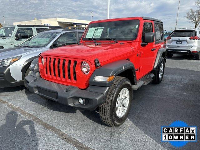 used 2023 Jeep Wrangler car, priced at $36,095