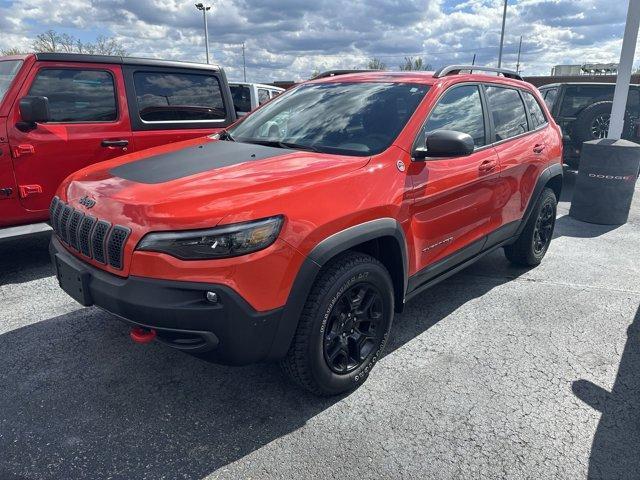 used 2021 Jeep Cherokee car, priced at $28,595