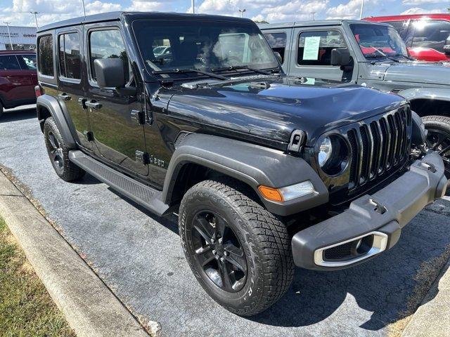 used 2021 Jeep Wrangler Unlimited car, priced at $34,095