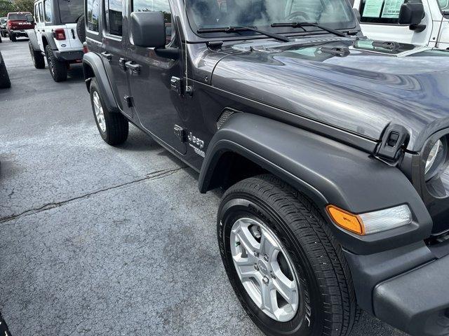 used 2021 Jeep Wrangler Unlimited car, priced at $33,095