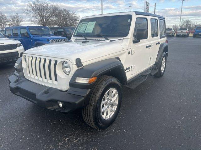 used 2022 Jeep Wrangler Unlimited car, priced at $34,995