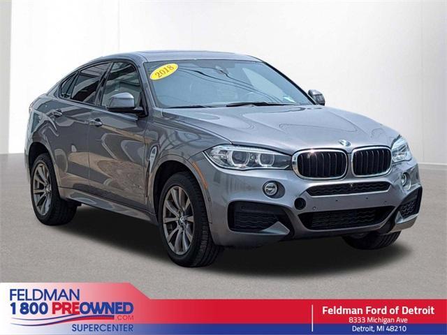 used 2018 BMW X6 car, priced at $22,900