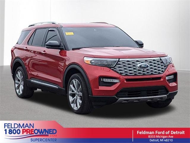 used 2021 Ford Explorer car, priced at $32,315