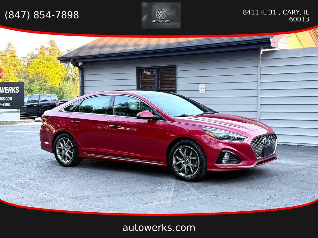 used 2018 Hyundai Sonata car, priced at $12,499