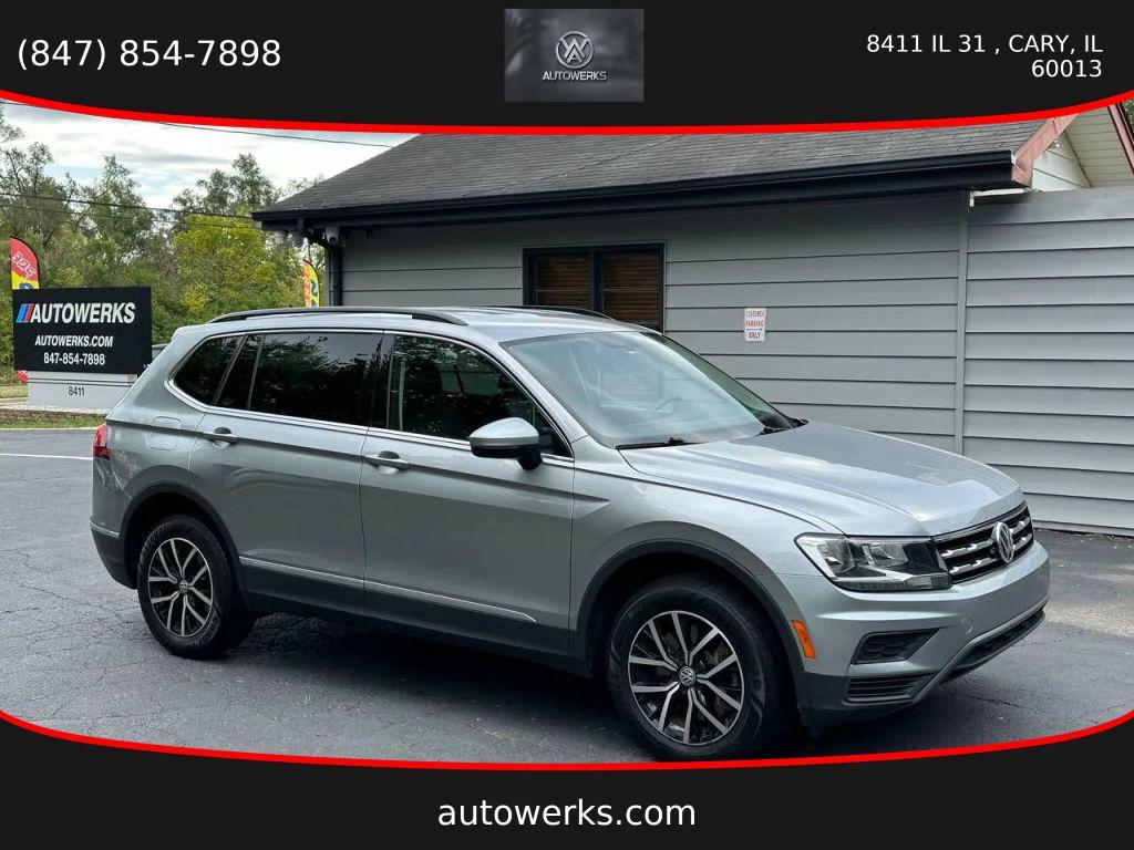used 2021 Volkswagen Tiguan car, priced at $14,499
