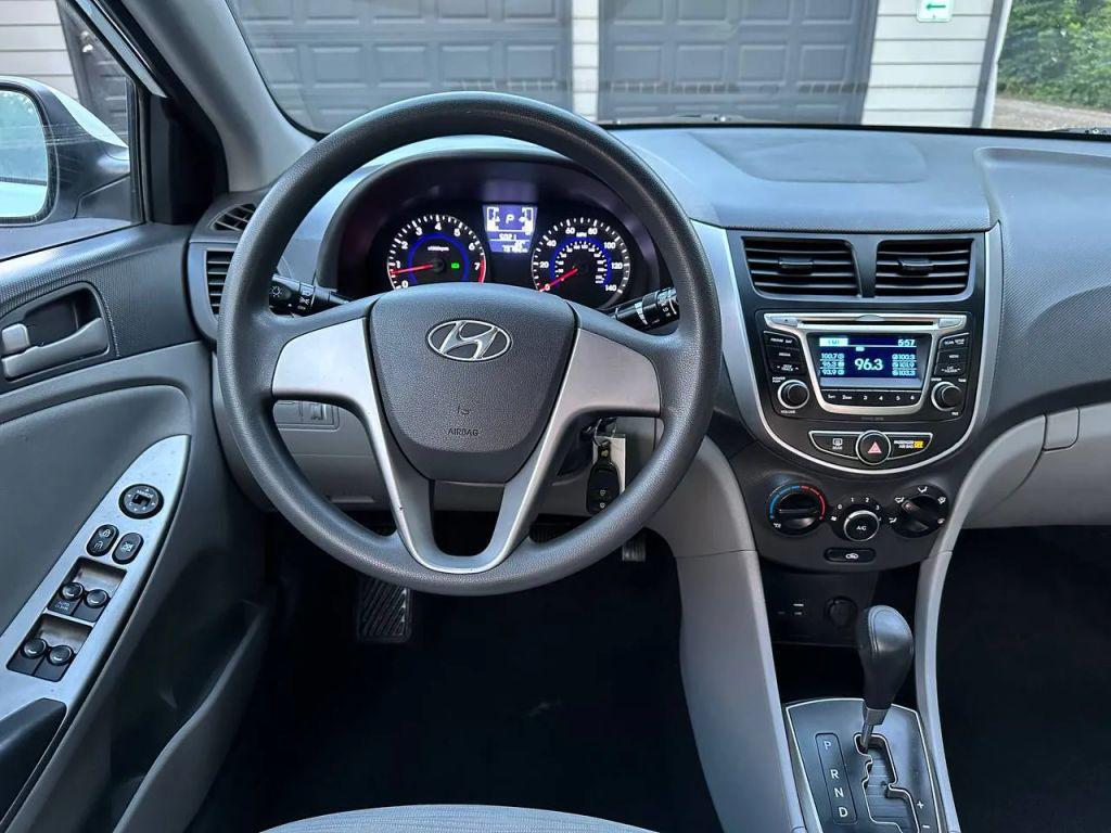 used 2015 Hyundai Accent car, priced at $7,899
