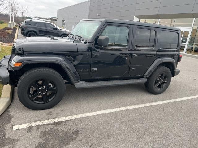 used 2020 Jeep Wrangler Unlimited car, priced at $34,858