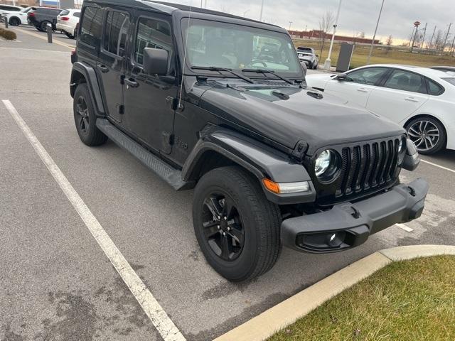 used 2020 Jeep Wrangler Unlimited car, priced at $34,858