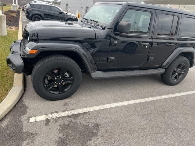 used 2020 Jeep Wrangler Unlimited car, priced at $34,858