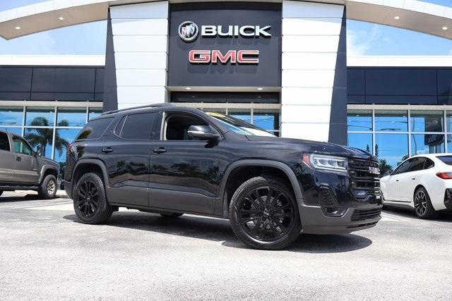 used 2022 GMC Acadia car, priced at $26,500