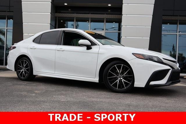 used 2021 Toyota Camry car, priced at $18,778