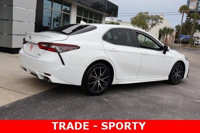 used 2021 Toyota Camry car, priced at $18,778