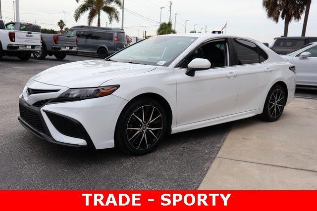used 2021 Toyota Camry car, priced at $18,778