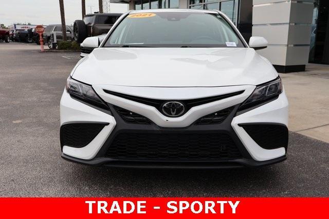 used 2021 Toyota Camry car, priced at $18,778
