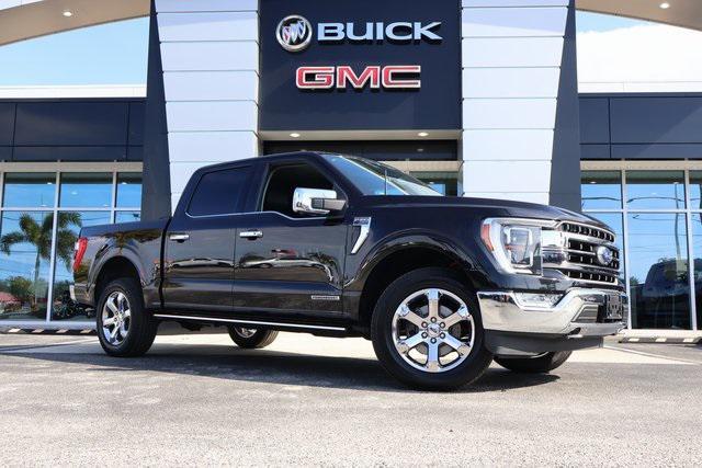 used 2021 Ford F-150 car, priced at $38,500