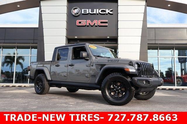 used 2021 Jeep Gladiator car, priced at $27,150