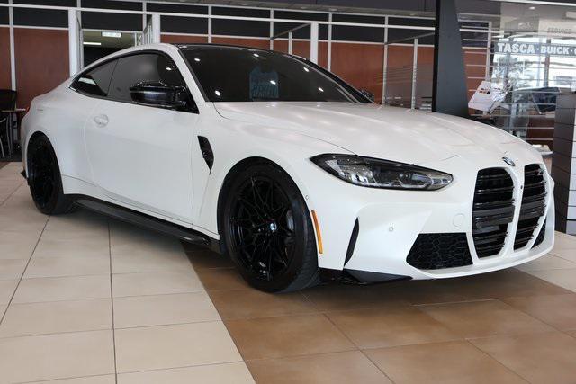 used 2024 BMW M4 car, priced at $83,000