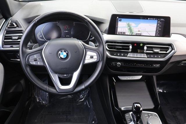 used 2022 BMW X3 car, priced at $27,500