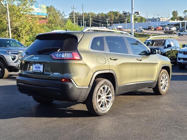 used 2021 Jeep Cherokee car, priced at $18,219