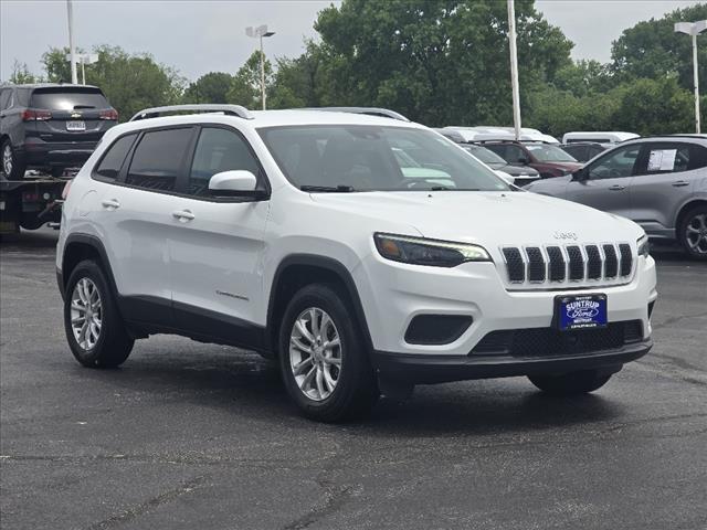 used 2021 Jeep Cherokee car, priced at $20,250