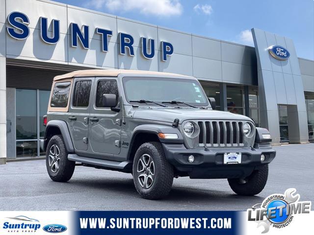 used 2020 Jeep Wrangler Unlimited car, priced at $29,812