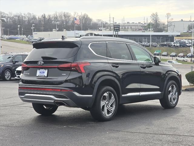 used 2021 Hyundai Santa Fe car, priced at $22,968