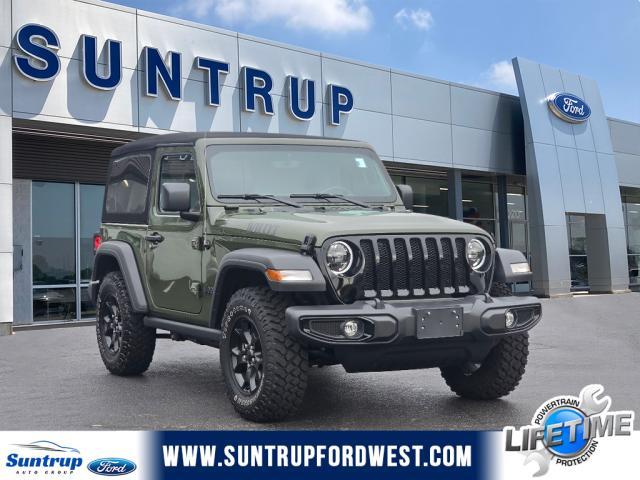 used 2023 Jeep Wrangler car, priced at $31,748