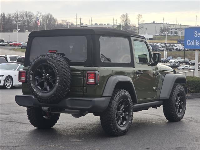 used 2023 Jeep Wrangler car, priced at $31,748