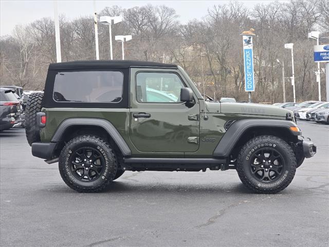 used 2023 Jeep Wrangler car, priced at $31,748