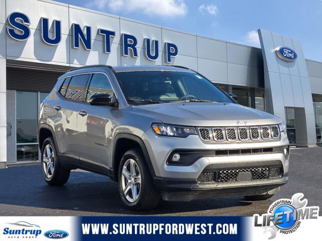 used 2024 Jeep Compass car, priced at $23,118