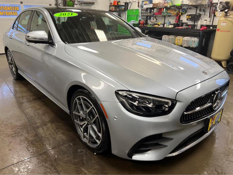 used 2021 Mercedes-Benz E-Class car, priced at $37,900