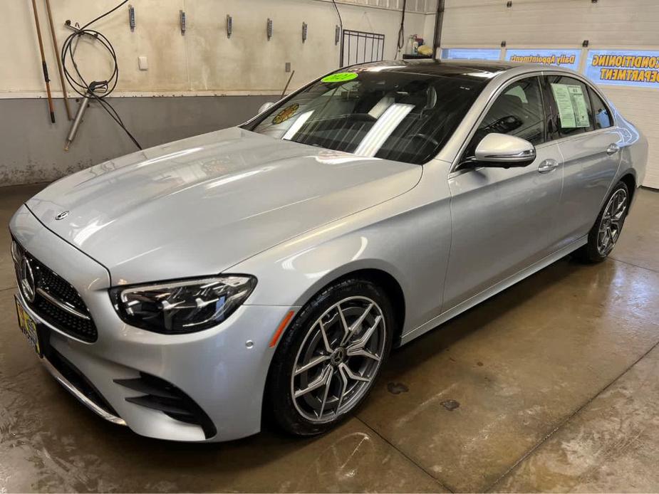 used 2021 Mercedes-Benz E-Class car, priced at $37,900