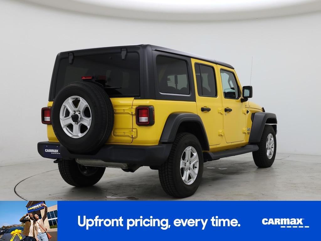 used 2020 Jeep Wrangler car, priced at $26,998