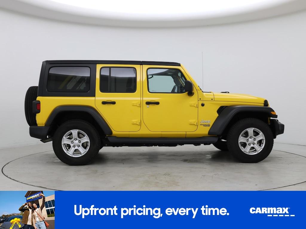 used 2020 Jeep Wrangler car, priced at $26,998
