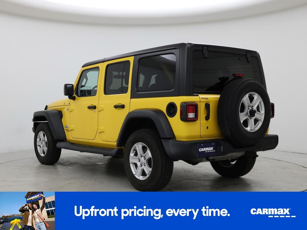 used 2020 Jeep Wrangler car, priced at $26,998