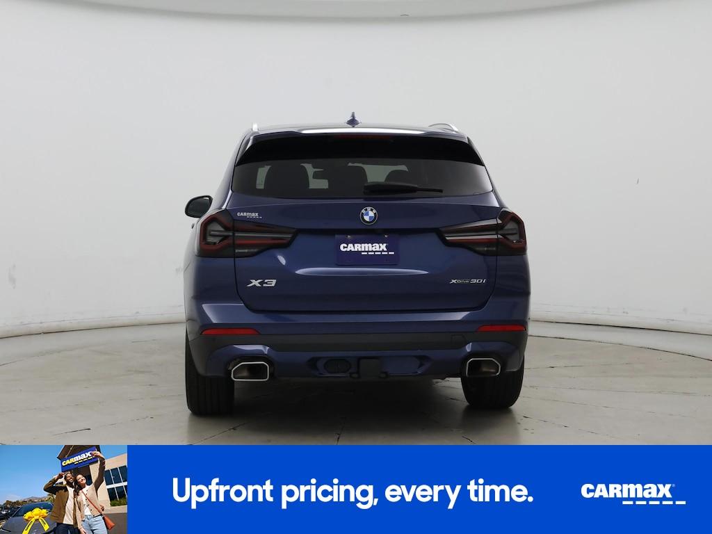 used 2022 BMW X3 car, priced at $34,998