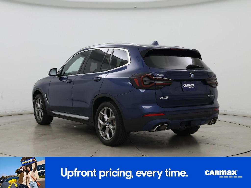 used 2022 BMW X3 car, priced at $34,998